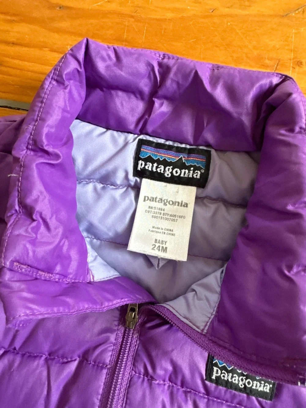 Patagonia Baby Down Sweater 24mos